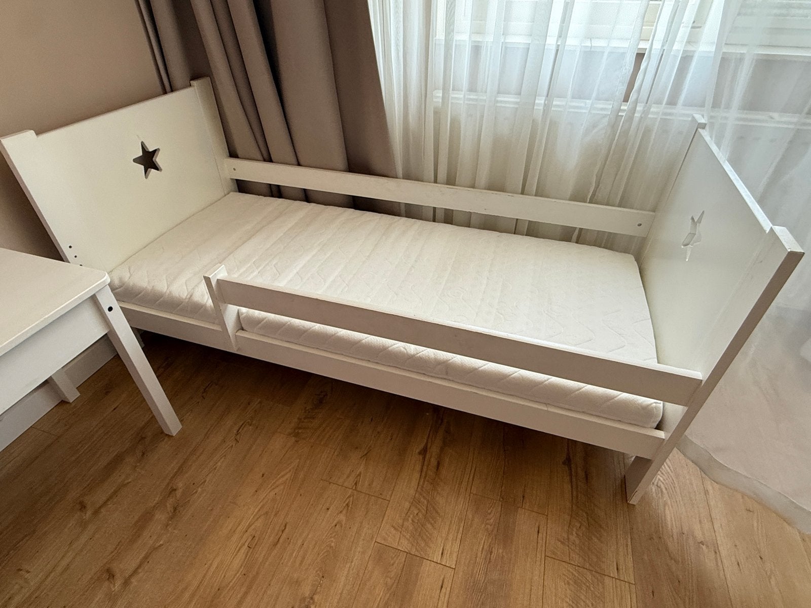 Gratis Kinderbed 160x70 incl. matras, Gebruikt, 70 tot 85 cm, Ophalen of Verzenden, Matras