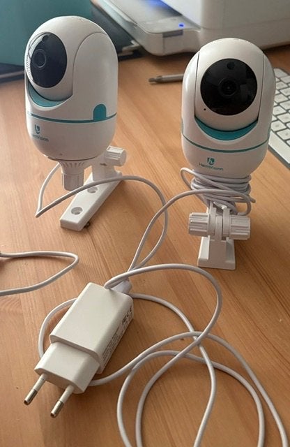 2x Smart Wifi Camera Heimvision HM202A samen te koop., Ophalen, Gebruikt, Minder dan 100 meter, Camera