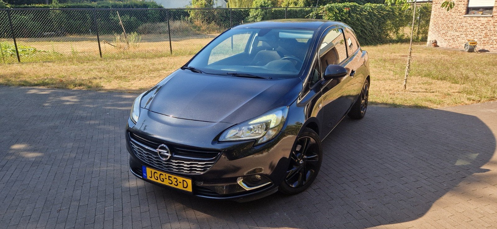 Opel Corsa 1.4 Turbo 101PK Zwart Navi | Stoelverwarming, Voorwielaandrijving, Euro 5, Zwart, Zwart
