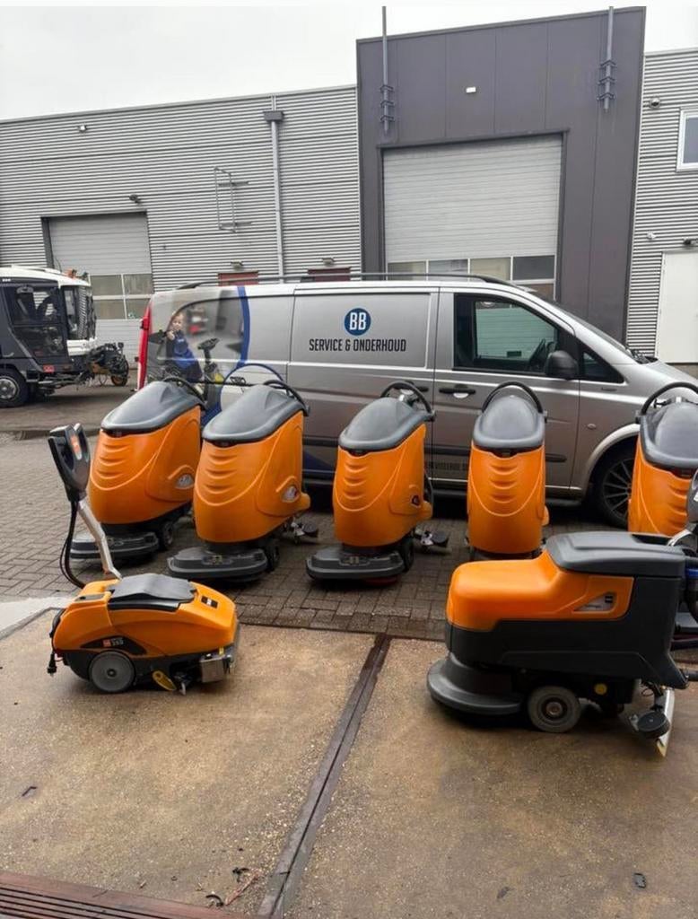 Schrobmachines taksi, Ophalen