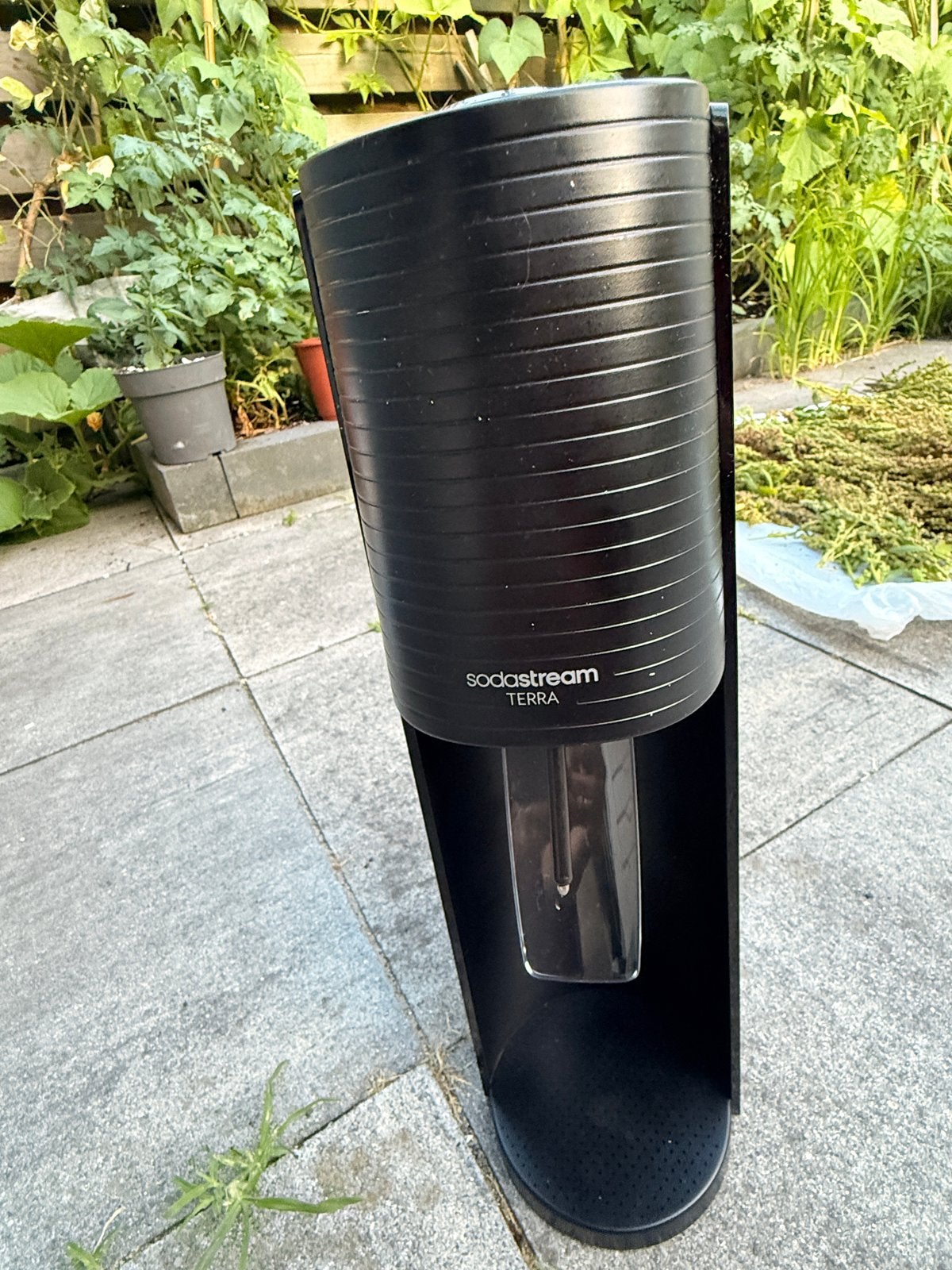 Sodastream Terra - Zwart, Witgoed en Apparatuur, Bruiswatermachines, Ophalen of Verzenden, Gebruikt
