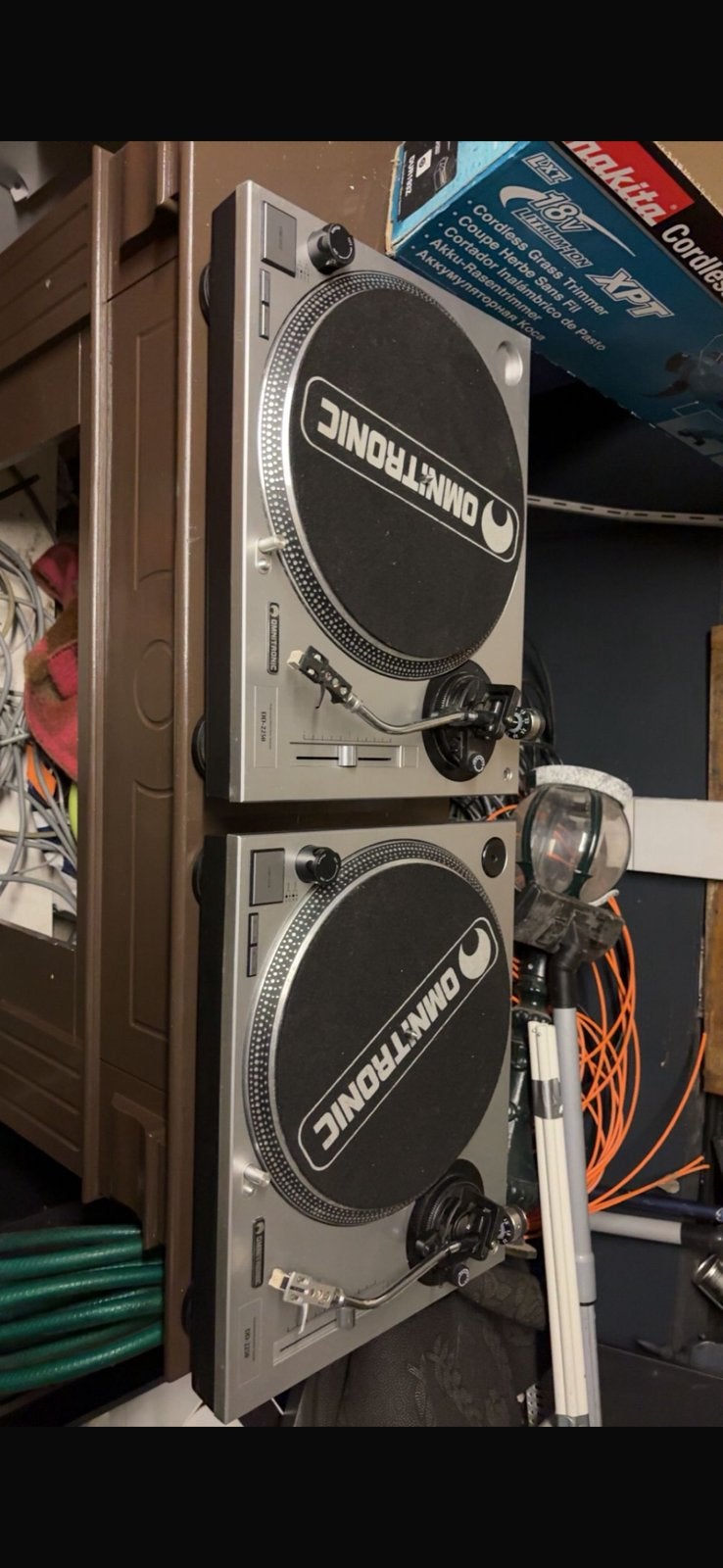 2x omnitronic DD2250 SET, Ophalen, Zo goed als nieuw, Dj-set, Overige merken