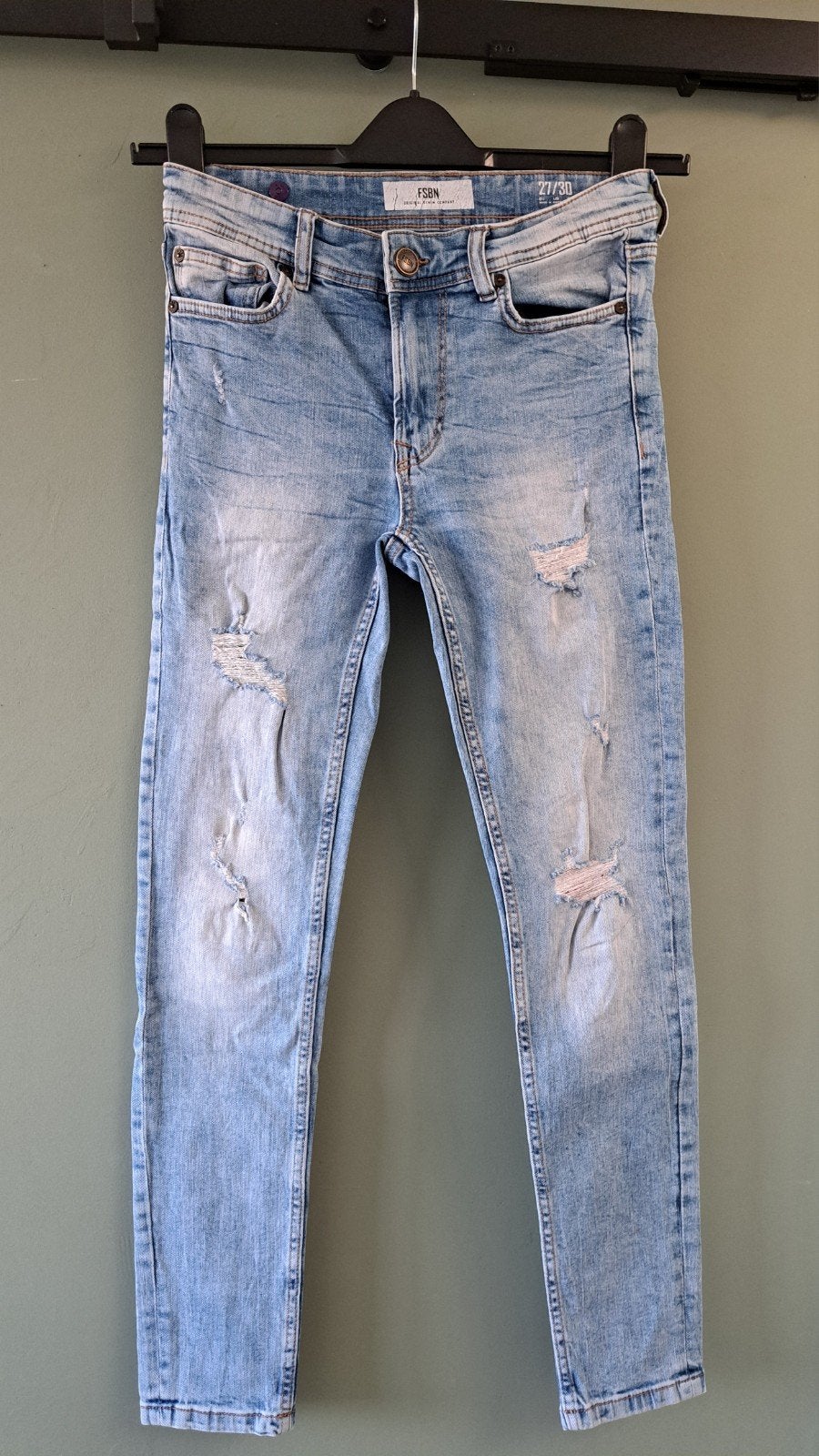 Zgan NEW YORKER jongens mt. 27/30 spijkerbroek blauw., Kleding | Heren, Blauw, New Yorker, W32 (confectie 46) of kleiner, Ophalen of Verzenden