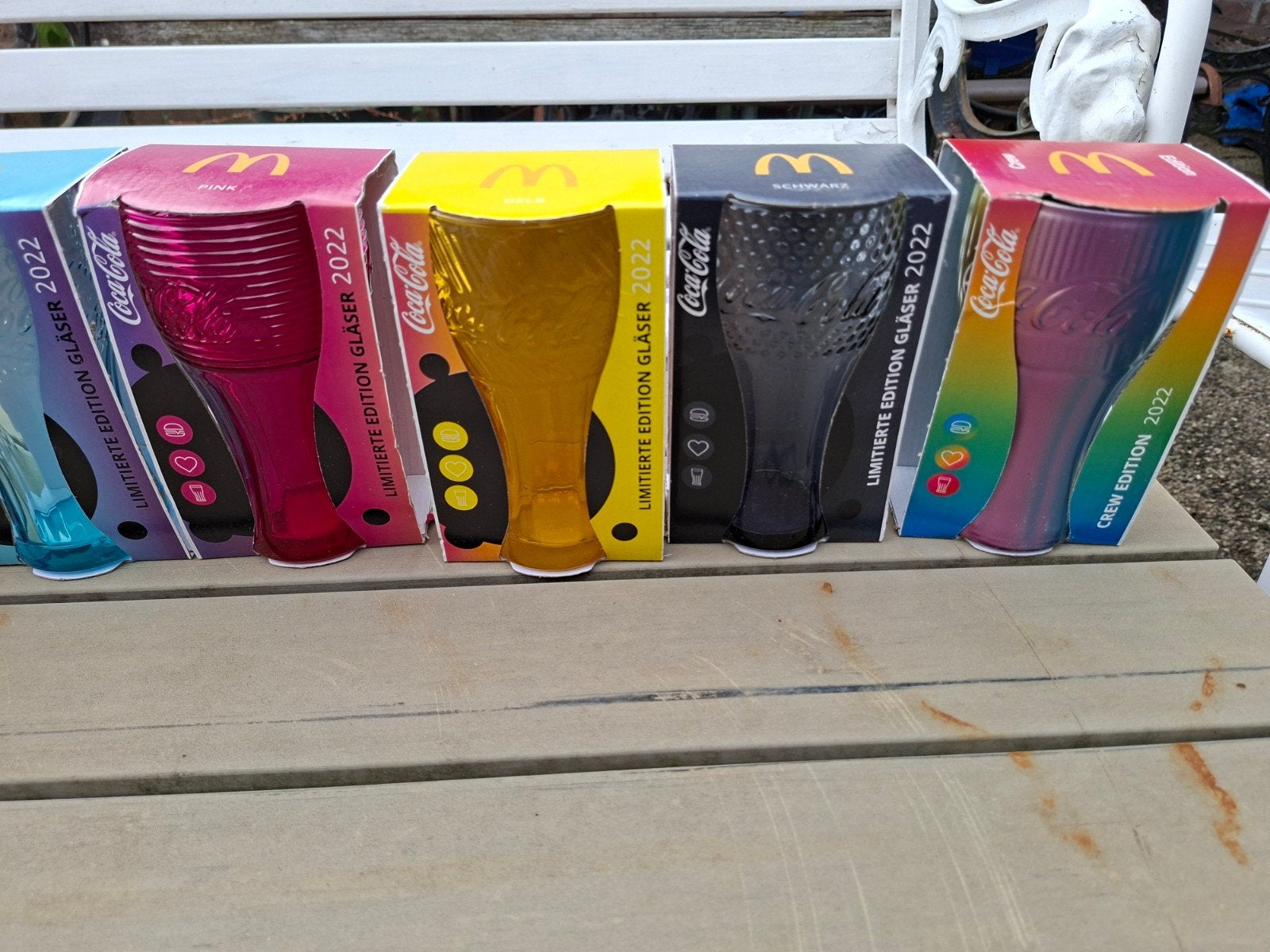 Coca-Cola glazen McDonald's Limited Edition 2021/2022, Ophalen of Verzenden