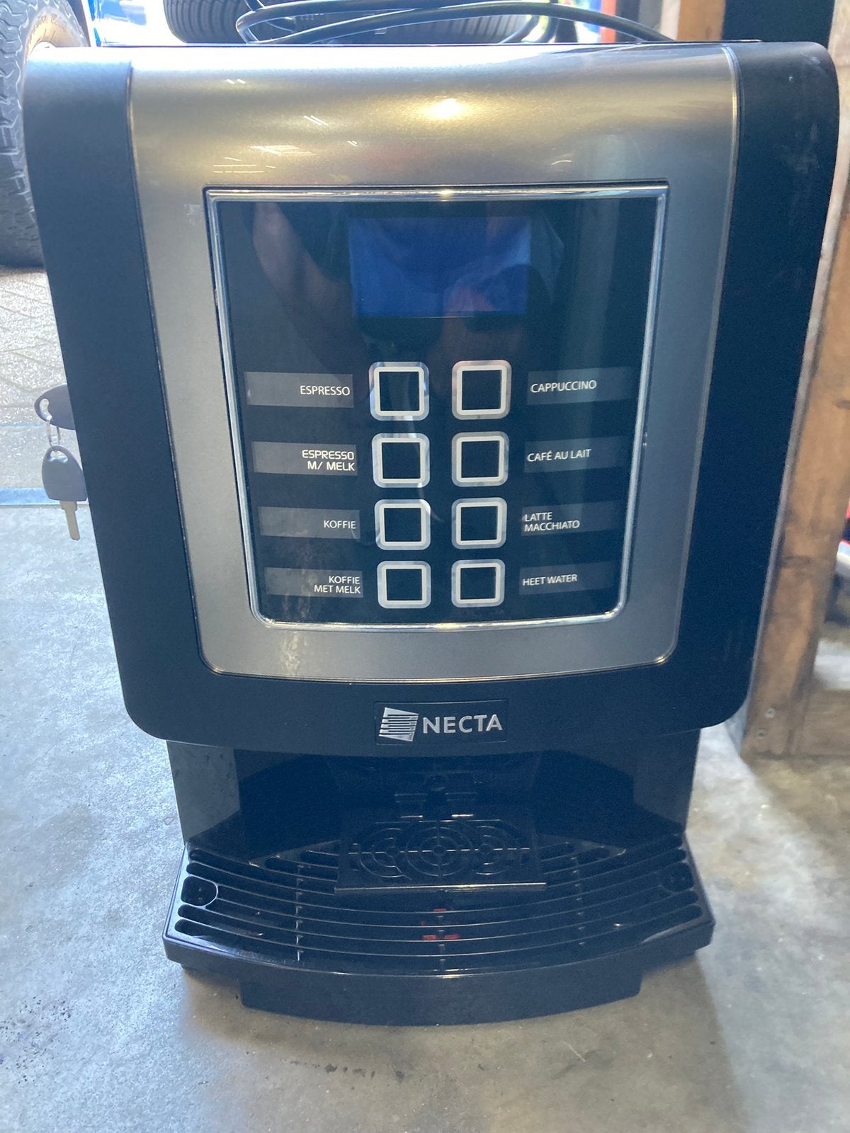 Necta Koffie apparaat met bonen, Ophalen, Gebruikt, 10 kopjes of meer, Koffiemachine