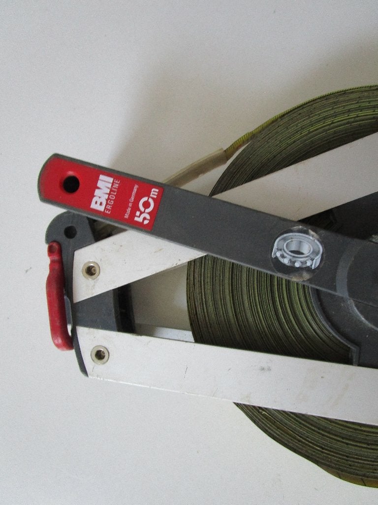 BMI Ergoline meetlint, 50 meter, Ophalen of Verzenden, Gebruikt, Afstand