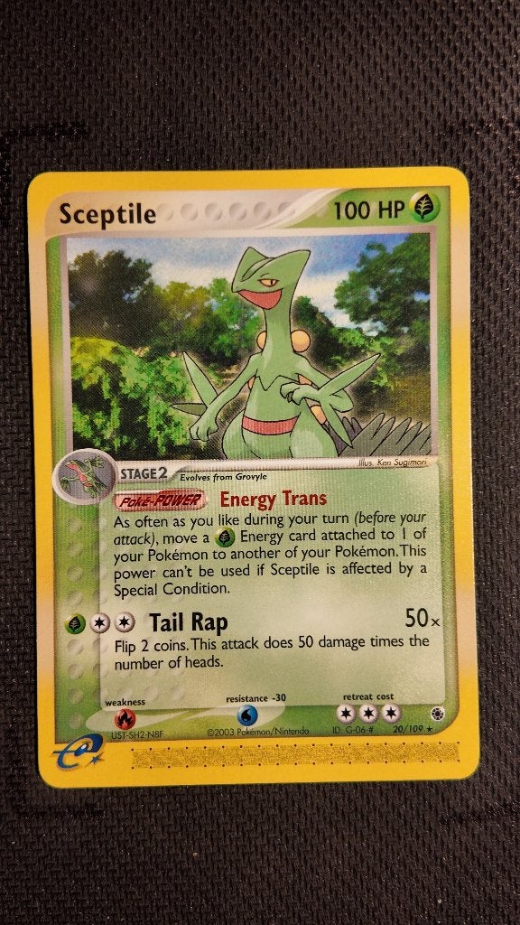 Sceptile 20 Ruby & Sapphire | Pokemon kaart, Ophalen, Zo goed als nieuw, Losse kaart