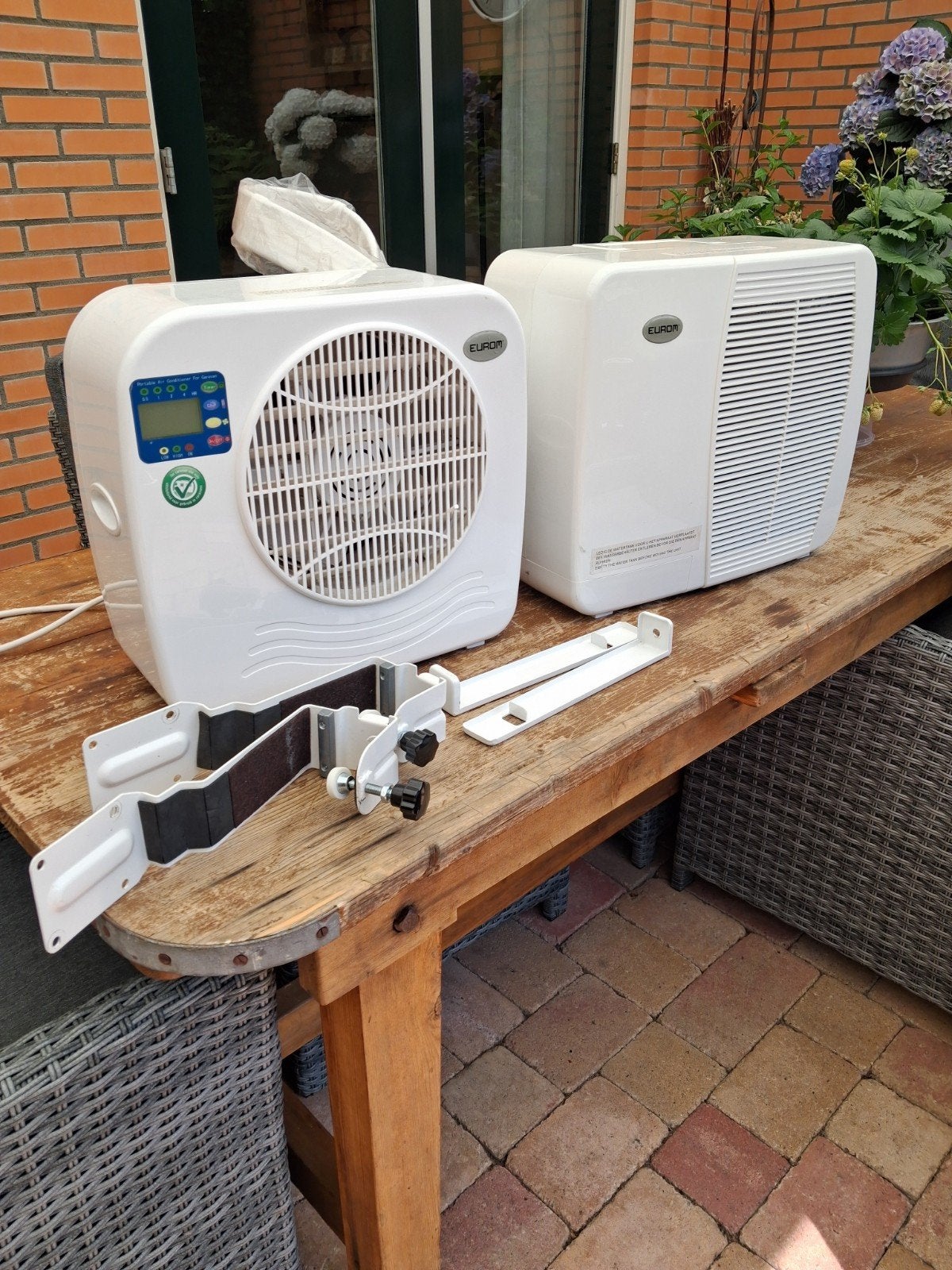 Split Airco Eurom AC 2401, Ophalen