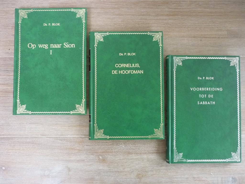 ds. P. Blok op weg naar Sion/Voorbereiding tot de sabbath, Ophalen of Verzenden, Gelezen, Christendom | Protestants
