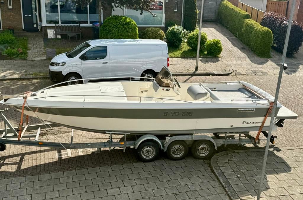 26ft. Consoleboot met Volvo Penta 230Pk diesel, Watersport en Boten, Speedboten, Ophalen, Gebruikt, Binnenboordmotor, 6 meter of meer