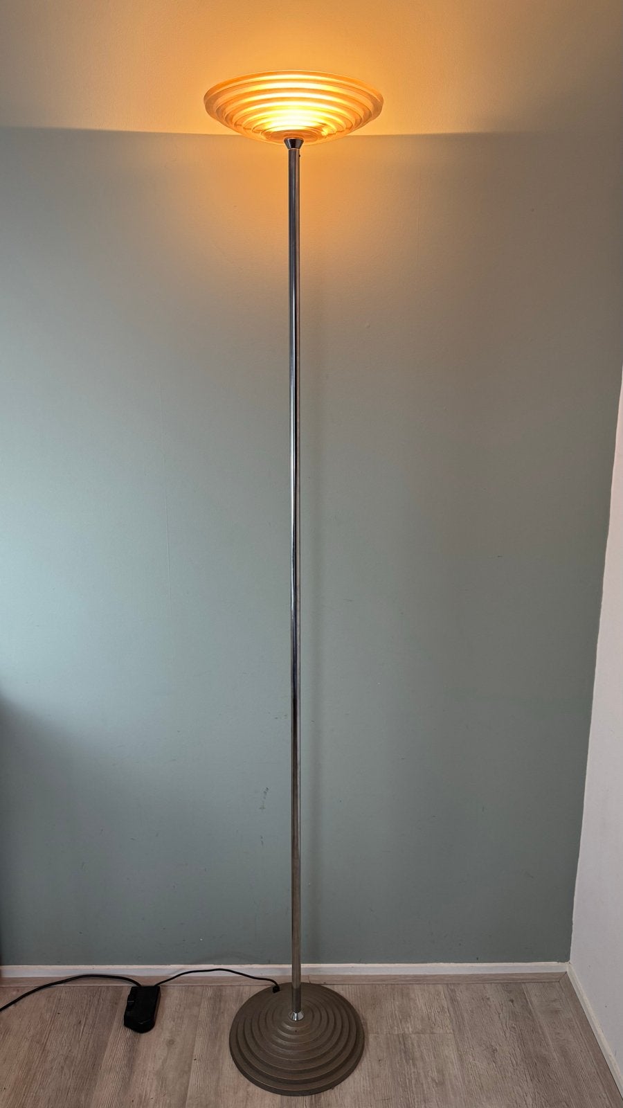 Vintage Fontana Arte Altair Terra Vloerlamp - Jaren '80 Desi, Gebruikt, ?, Metaal, 150 tot 200 cm