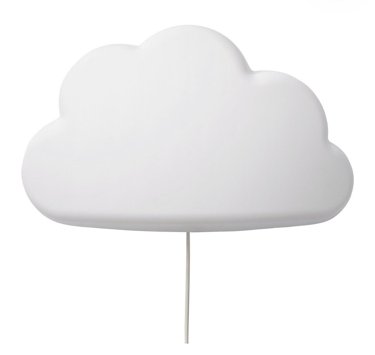 IKEA Upplyst LED wandlamp wolk wit, Kinderen en Baby's, Ophalen, Zo goed als nieuw, Wit, IKEA