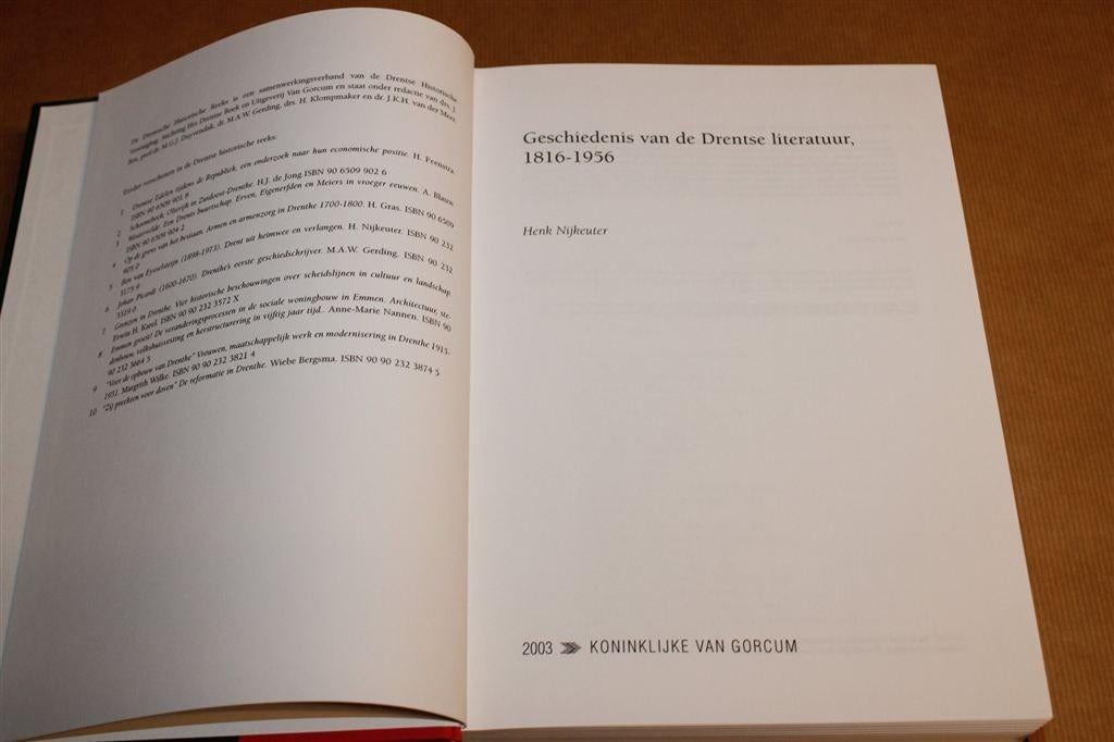 Geschiedenis van de Drentse Literatuur [1816-1956], Ophalen of Verzenden, Zo goed als nieuw