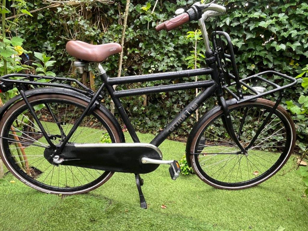 Mooie 28 inch Cortina herenfiets 61 cm, Fietsen en Brommers, Fietsen | Heren | Herenfietsen, Terugtraprem, Versnellingen, Zo goed als nieuw