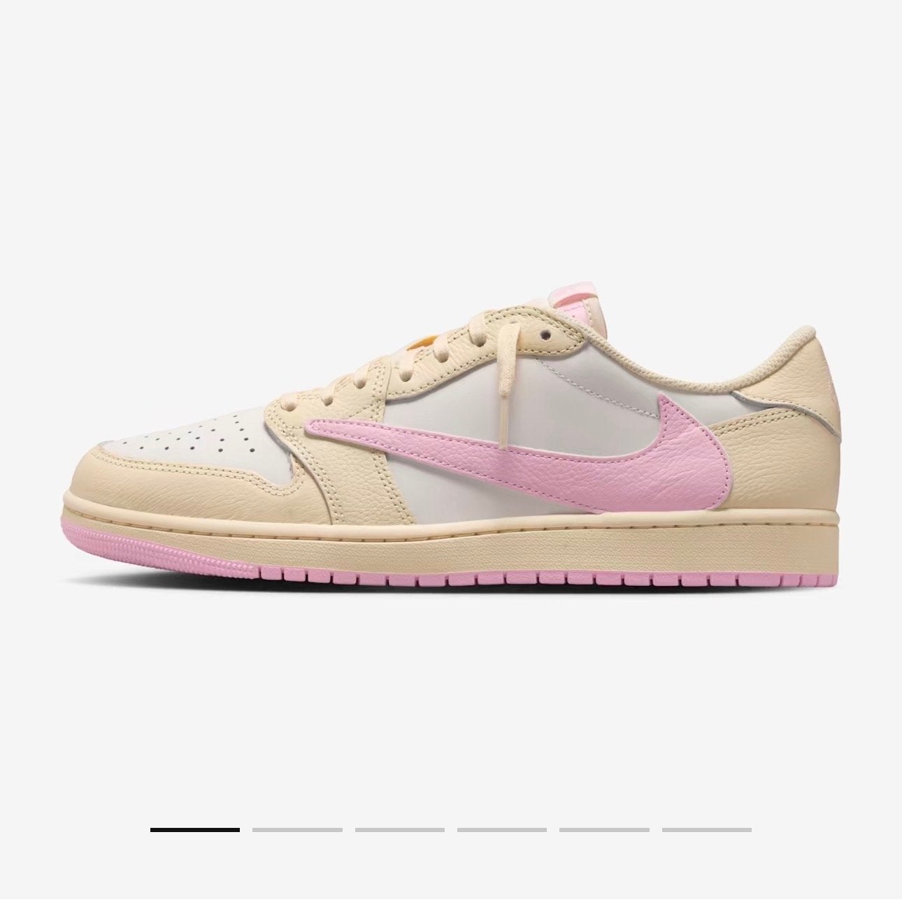 Nike Air Jordan 1 Low Travis Scott, Ophalen of Verzenden, Zo goed als nieuw, Overige kleuren, Sneakers of Gympen