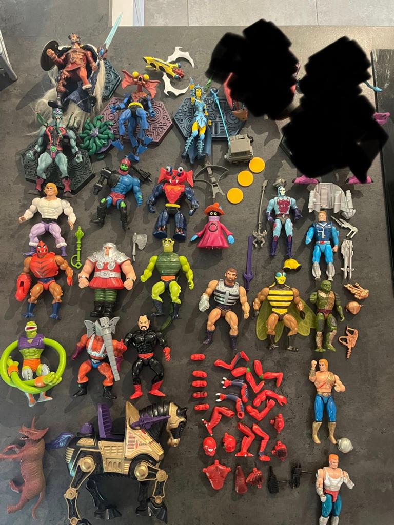Masters of the universe motu heman vintage 200x N.A., Ophalen of Verzenden, Zo goed als nieuw