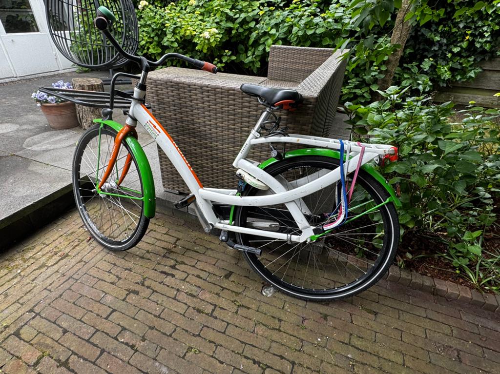 Postcodeloterijfiets, Fietsen en Brommers, Ophalen, Gebruikt, Terugtraprem, Overige merken