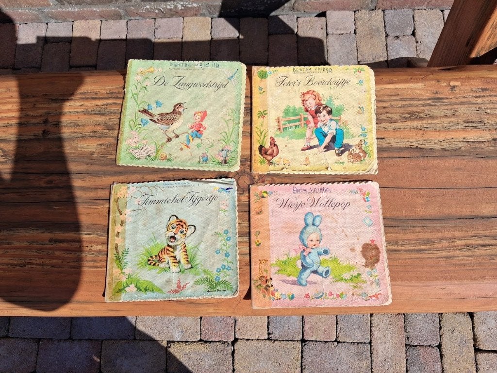 4 Nutricia leesboekjes, Ophalen, Gelezen, 3 tot 4 jaar