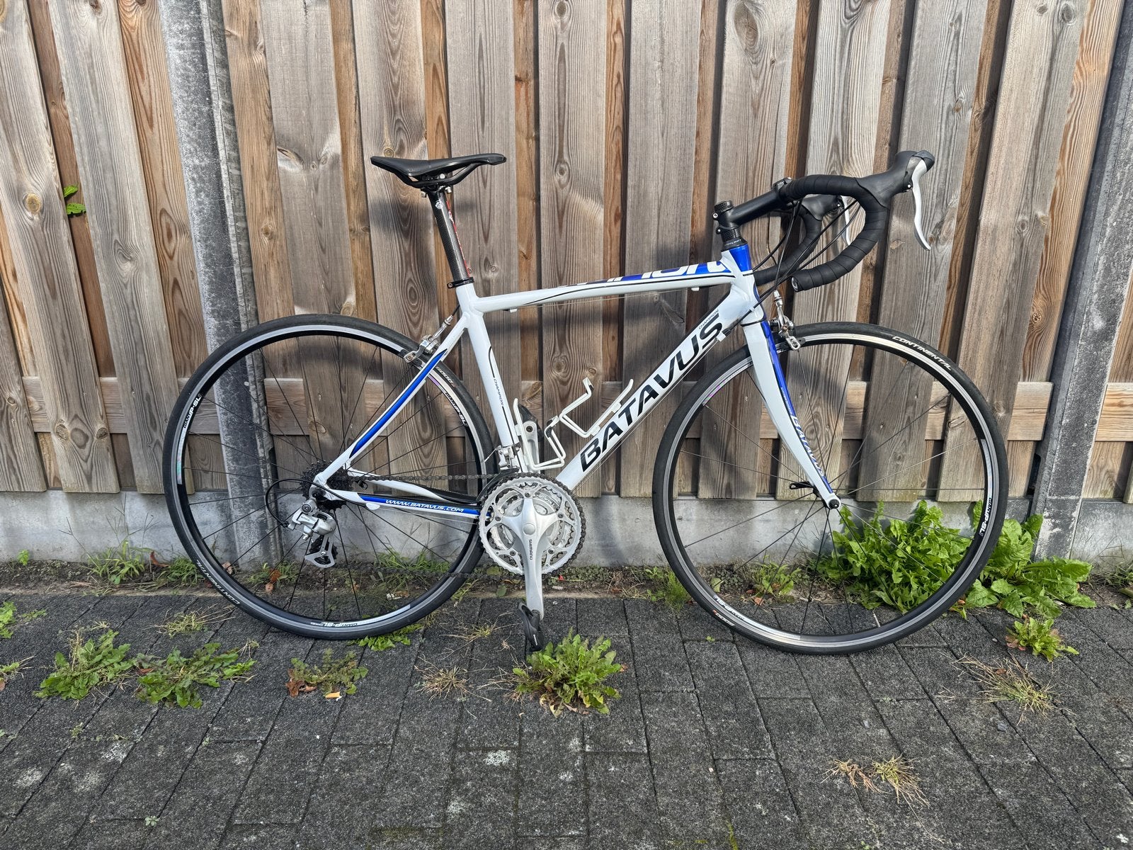Racefiets met carbon onderdelen en Giant P-SL1 wielset, Fietsen en Brommers, Ophalen, 28 inch, Gebruikt, Velgrem