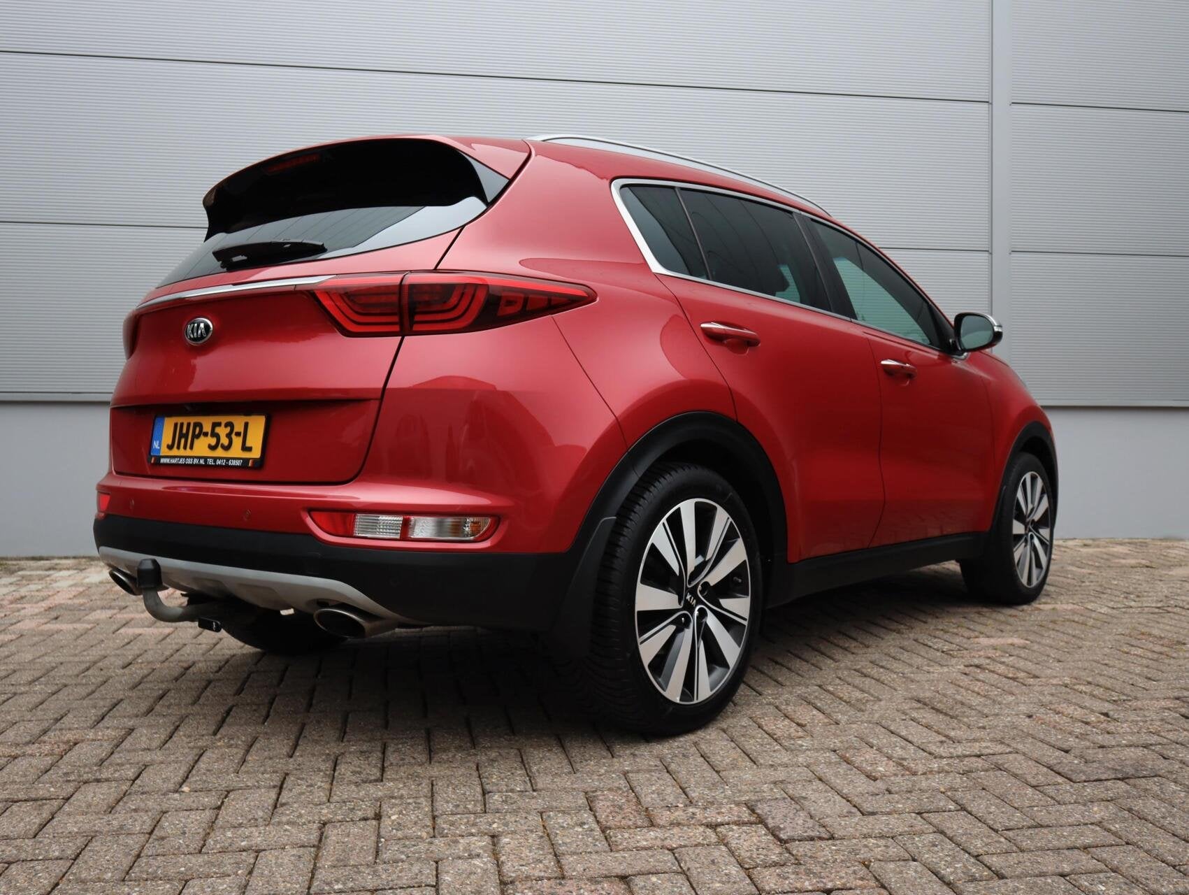 Kia Sportage 1.6 T-GDI 4WD DynamicPlus Automaat (Vol Opties), Gebruikt, 4 cilinders, Met garantie (alle), Leder