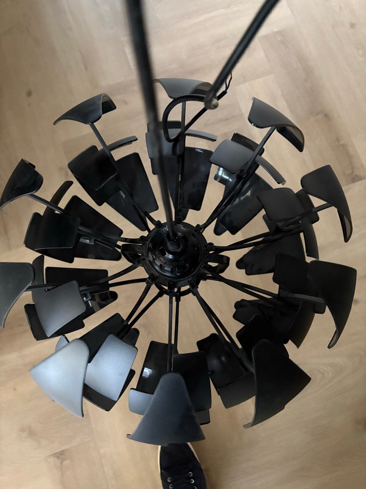 Moderne Zwarte Hanglamp ikea ps 2014 - Uniek Design, Ophalen, Zo goed als nieuw, Metaal, E27 (groot)