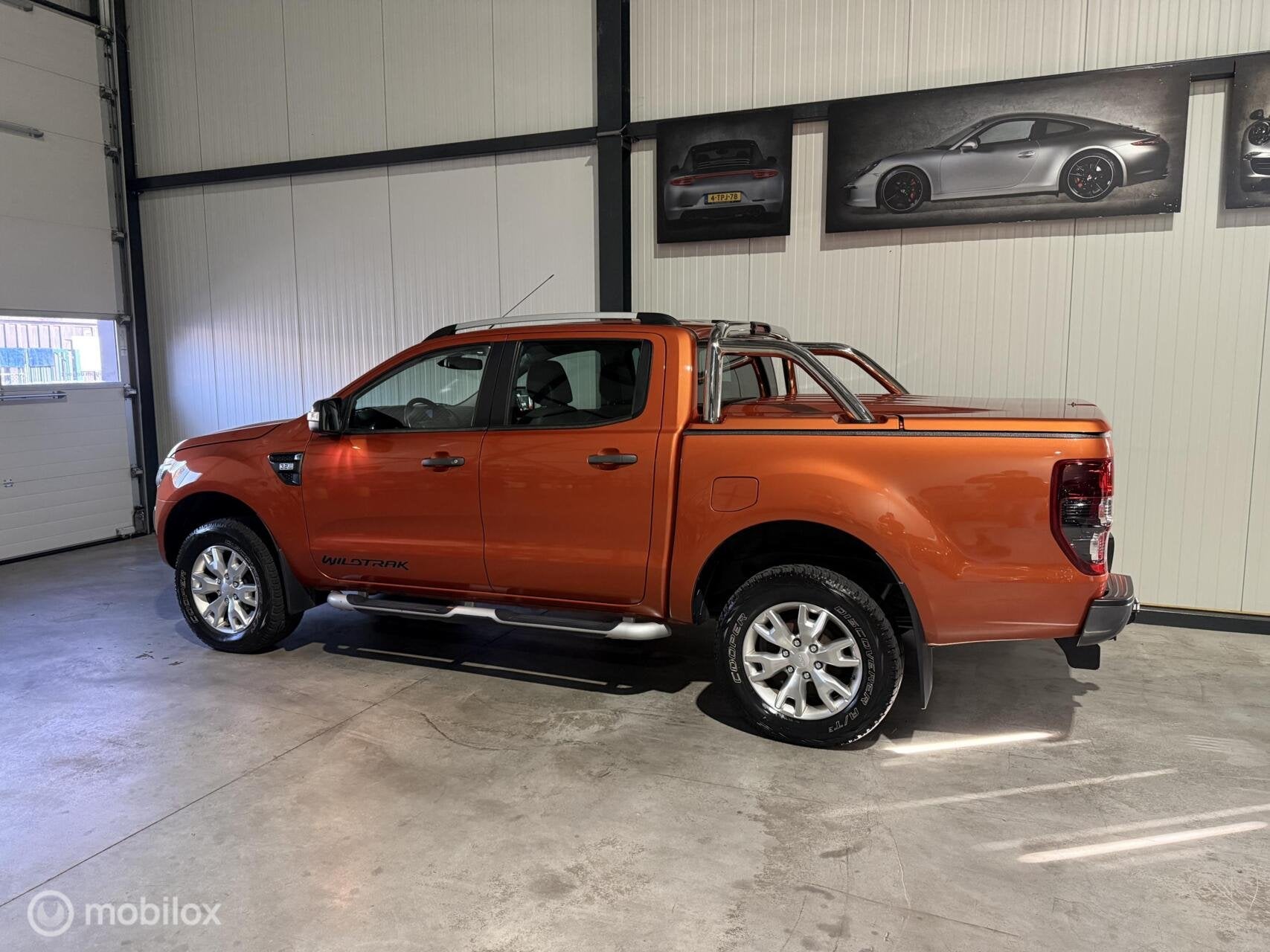 Ford Ranger 3.2 TDCI Wildtrak 4x4 topstaat, Auto's, Gebruikt, Overige carrosserieën, Leder, Bedrijf