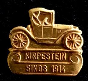 Kirpestein sinds 1914 speld, Verzenden, Nieuw, Transport, Speldje of Pin