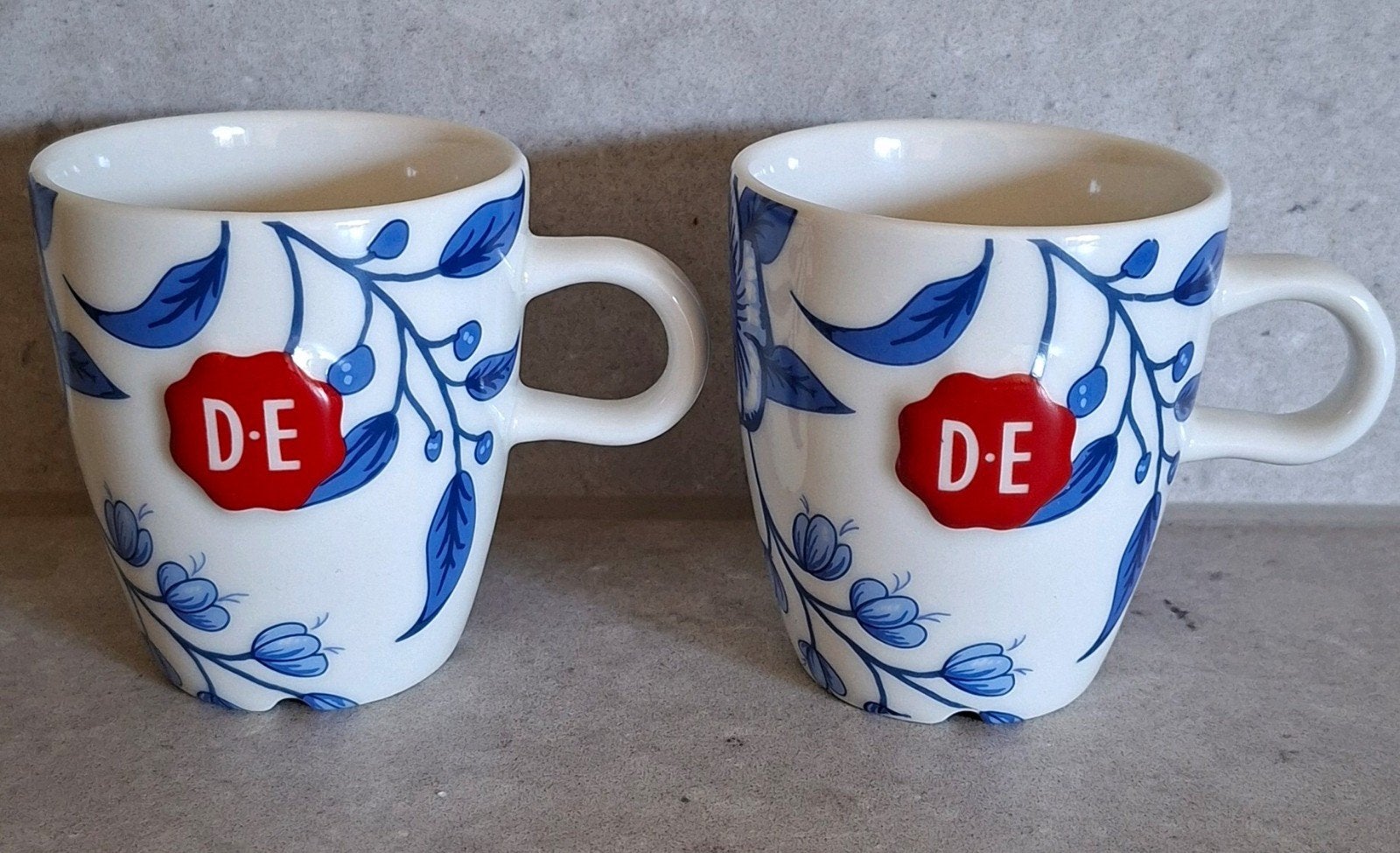 Douwe Egberts 'Hylper Heritage' koffiekopjes / mokjes, Huis en Inrichting, Keuken | Servies, Overige merken, Keramiek, Ophalen of Verzenden