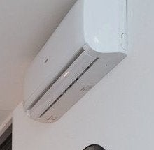 Haier Airco - Koelen en Verwarmen, Ophalen, 3 snelheden of meer, Afstandsbediening, Gebruikt