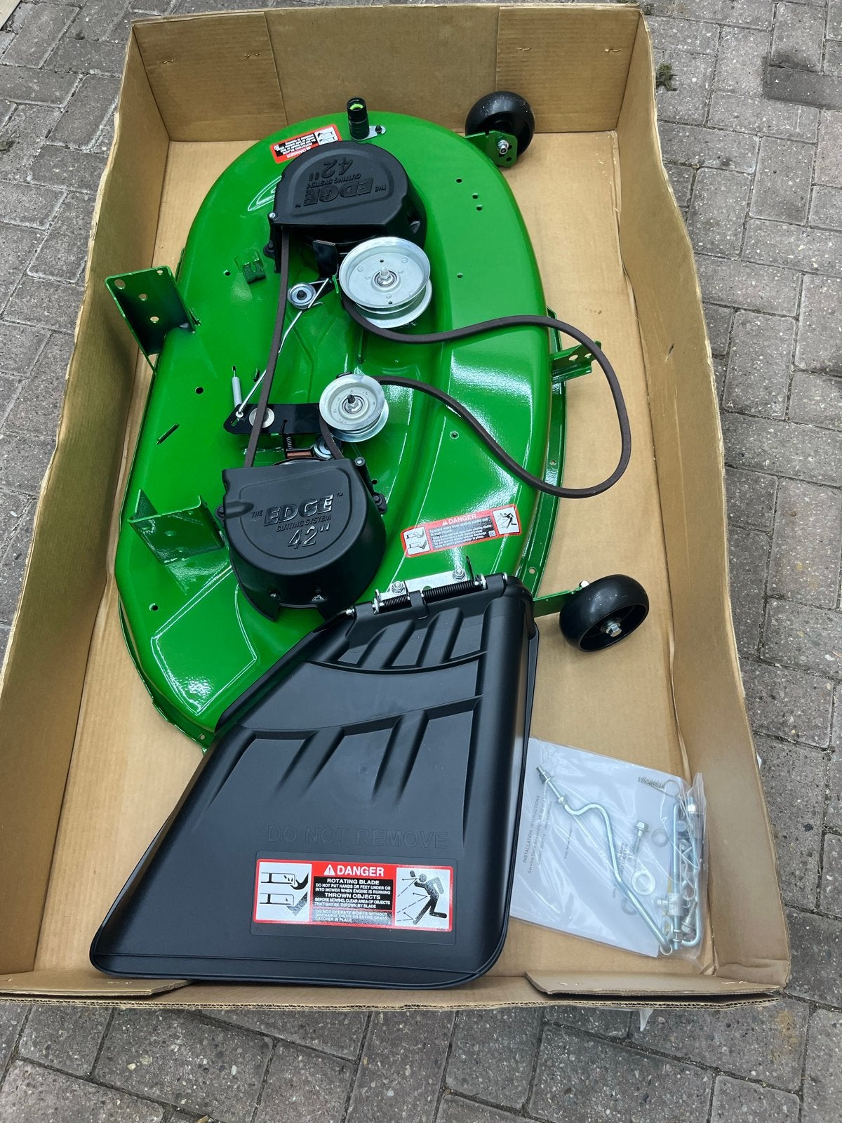 John Deere 107 cm Zijuitworp Maaidek - NIEUW!, Ophalen of Verzenden, Nieuw