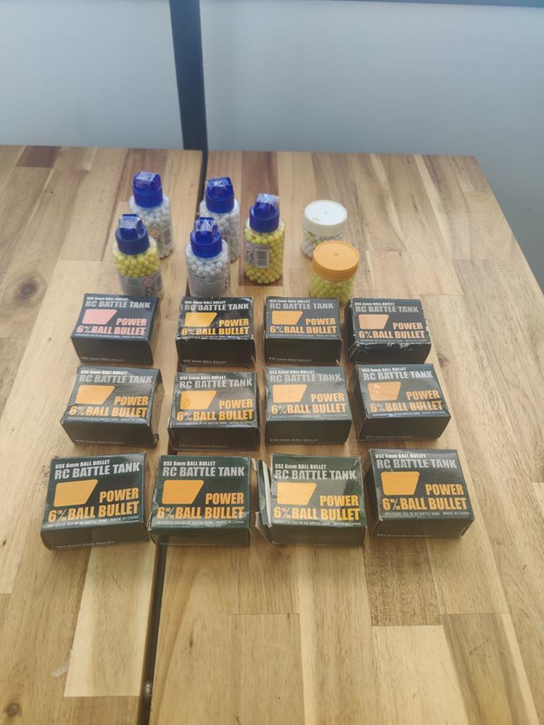 BB balletjes voor RC tanks 1:16, Ophalen of Verzenden, Gebruikt
