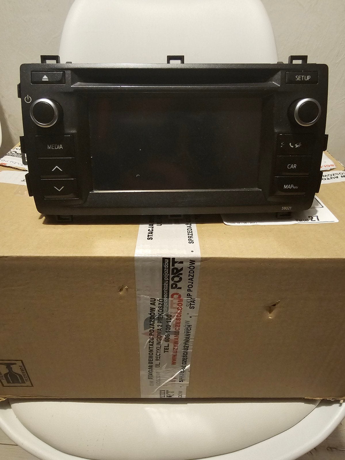 Toyota Auris radio, Auto diversen, Ophalen of Verzenden