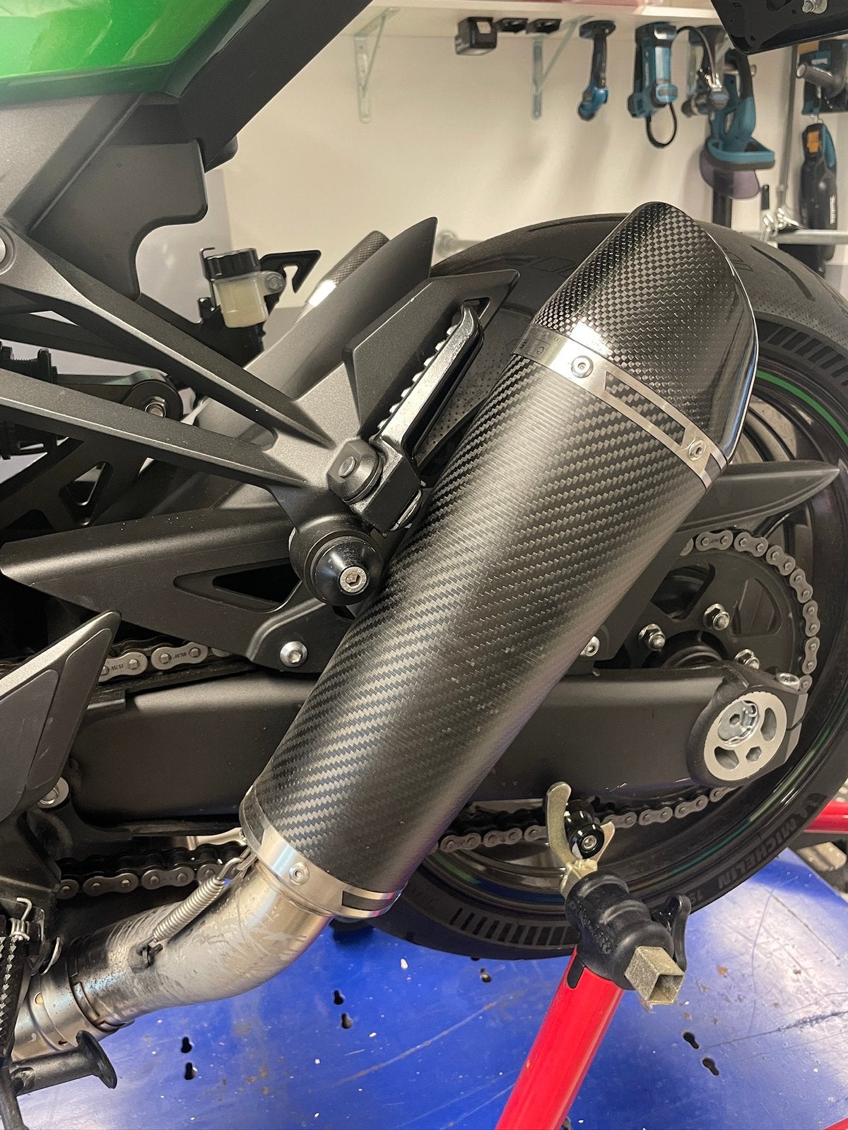 Sc project demperset voor Kawasaki z1000 zeer netjes, Ophalen