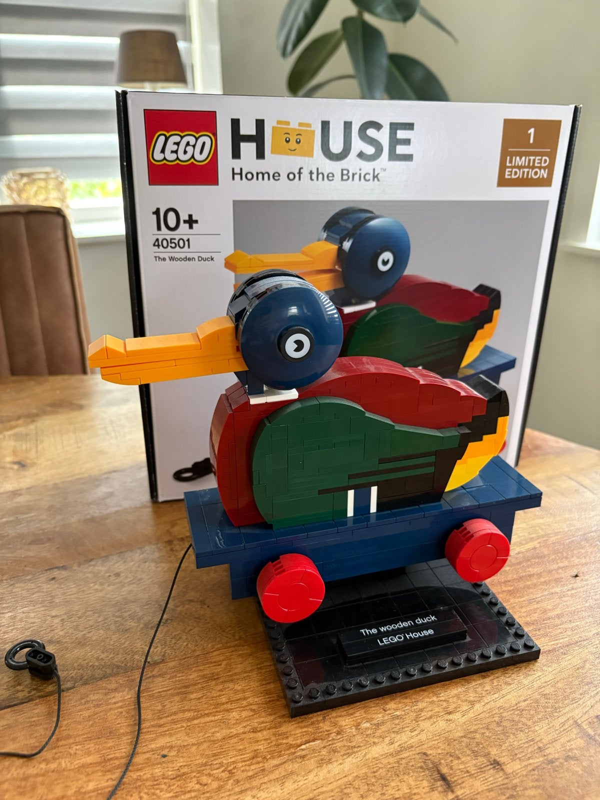 LEGO House 40501 The Wooden Duck Limited Edition, Ophalen of Verzenden, Zo goed als nieuw
