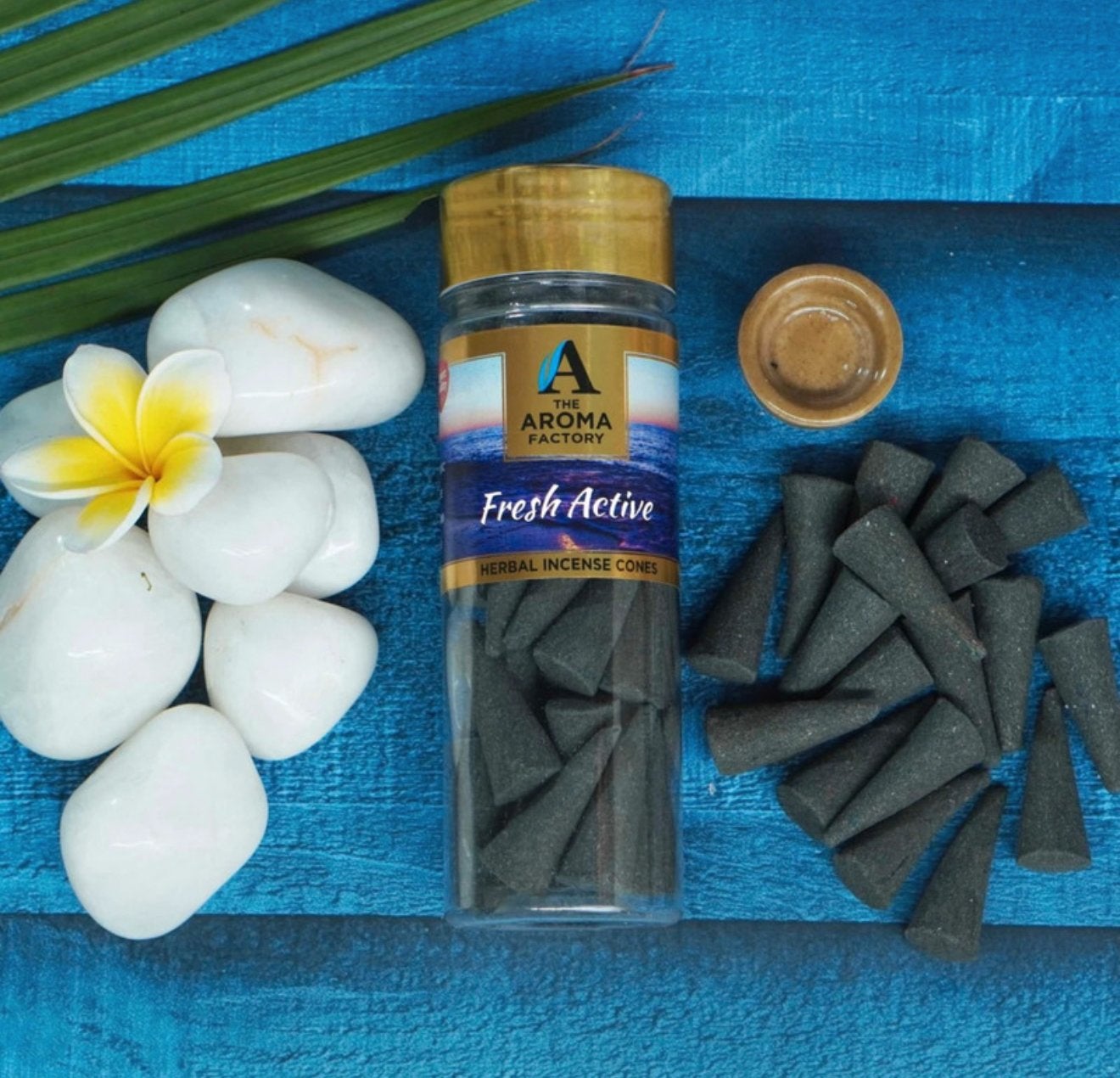 The Aroma Factory Fresh Active Kruiden Wierook Kegels, Ophalen of Verzenden, Nieuw