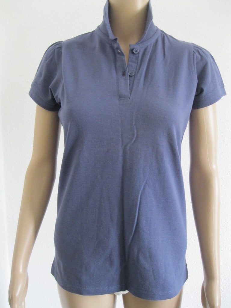 maat M, 1 nieuw blauw B&C polo-shirt, 61 cm., Maat 38/40 (M), B&C collection, Blauw, Nieuw