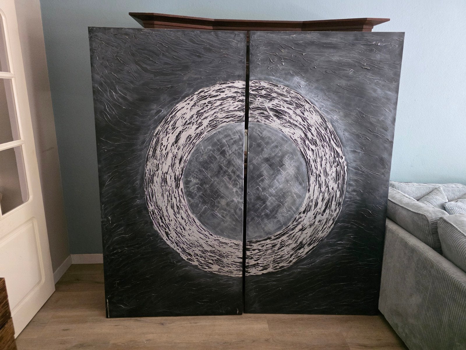 XXL Cobra art compagny schilderij, Ophalen, Gebruikt, Schilderij
