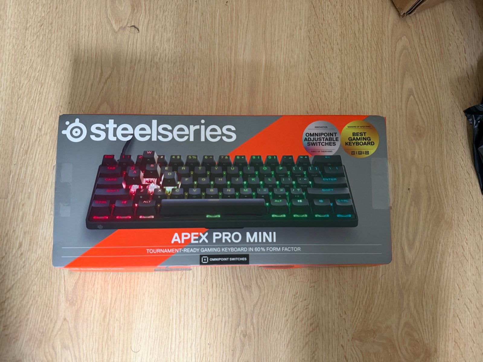 SteelSeries Apex Pro Mini Gaming Toetsenbord, Computers en Software, Toetsenborden, Ophalen, Gaming toetsenbord, Zo goed als nieuw