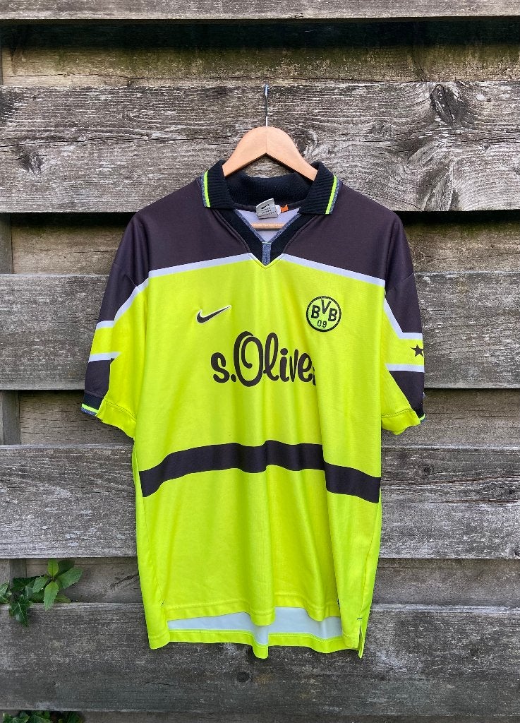voetbalshirt Borussia Dortmund 1997 - Decheiver (XXL), Groter dan maat XL, Ophalen of Verzenden, Gebruikt, Shirt