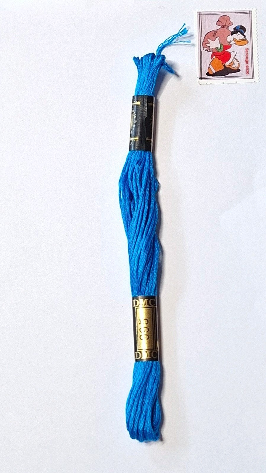 DMC mouline, blauw 995, 68314 ILLZACH, Ophalen of Verzenden, Borduurgaren of Zijde, DMC