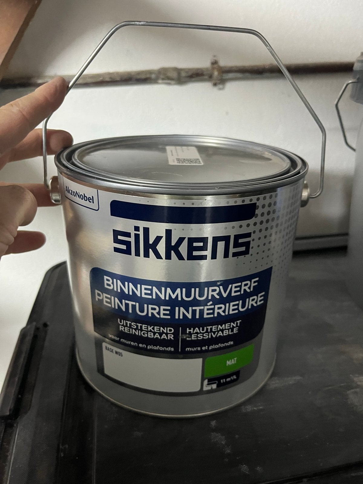 Sikkens Binnenmuurverf F0.09.65 - Ongeopend, Ophalen, Bruin, Nieuw, Verf