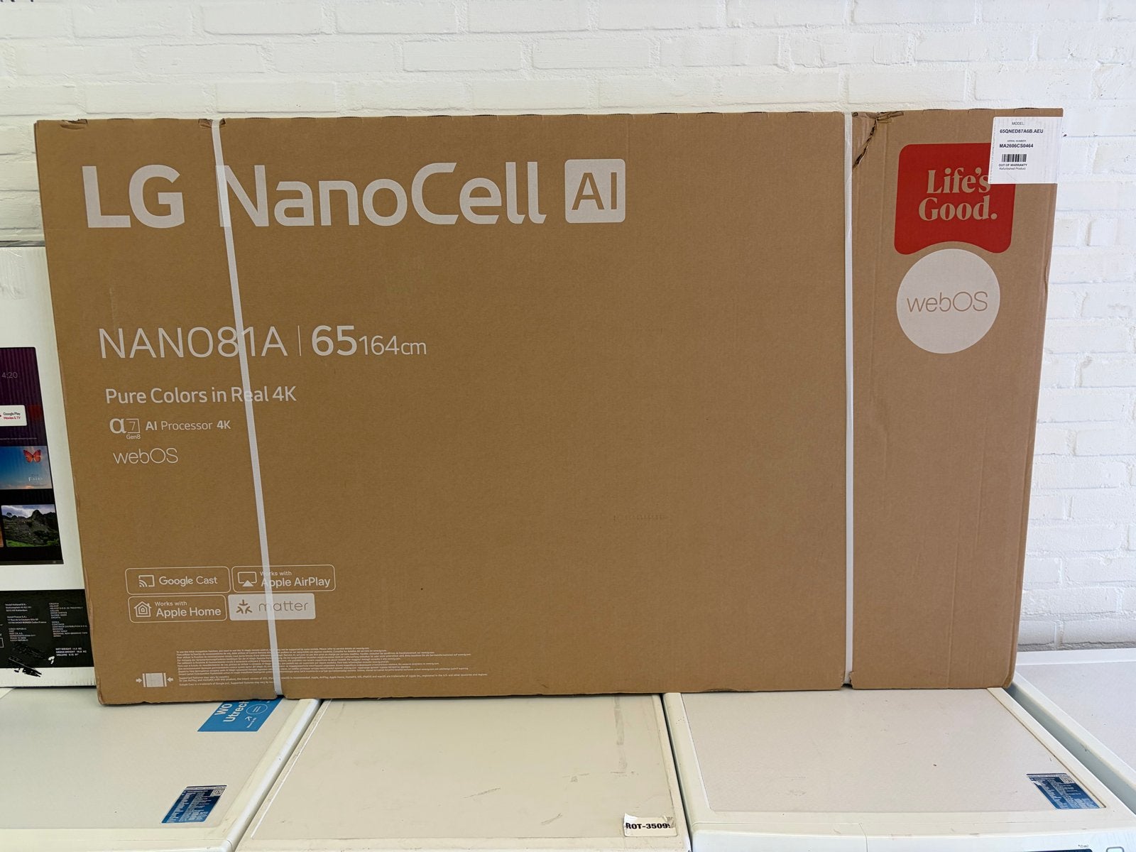 LG NanoCell AI 65 inch 4K Smart TV - Nieuw in doos, Mtgotransport@gmail.com, QLED, MT-GO Transport, Nieuw