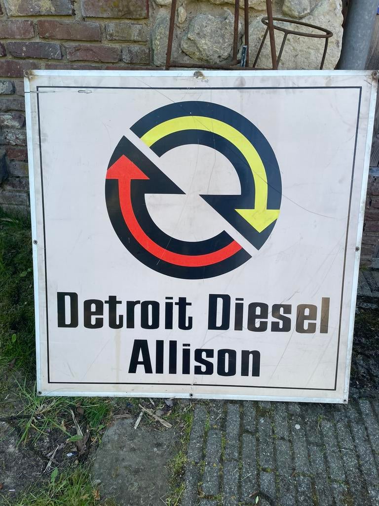 Reclamebord, Ophalen, Zo goed als nieuw, Reclamebord