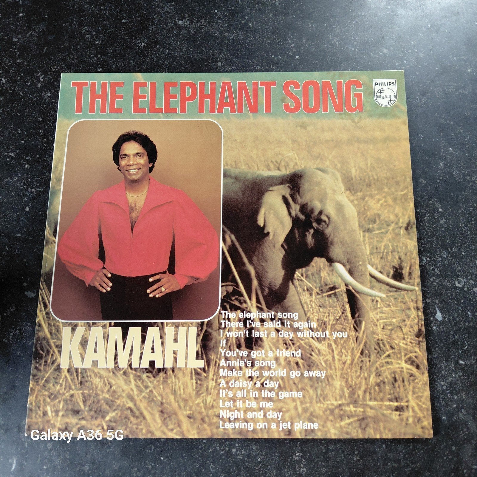 Kamahl - The Elephant Song LP (Philips), LP, Gebruikt, Pop, Ophalen of Verzenden