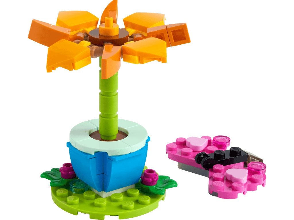 LEGO 30417 Tuinbloem en vlinder, Lego, Compleet, Friends, Ophalen of Verzenden