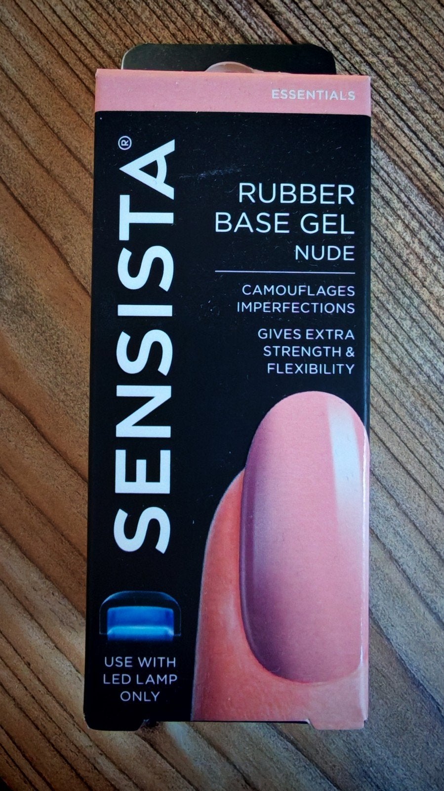 Nieuw: Sensista rubber base gel - Nude, Ophalen of Verzenden, Nieuw, Handen en Nagels, Make-up