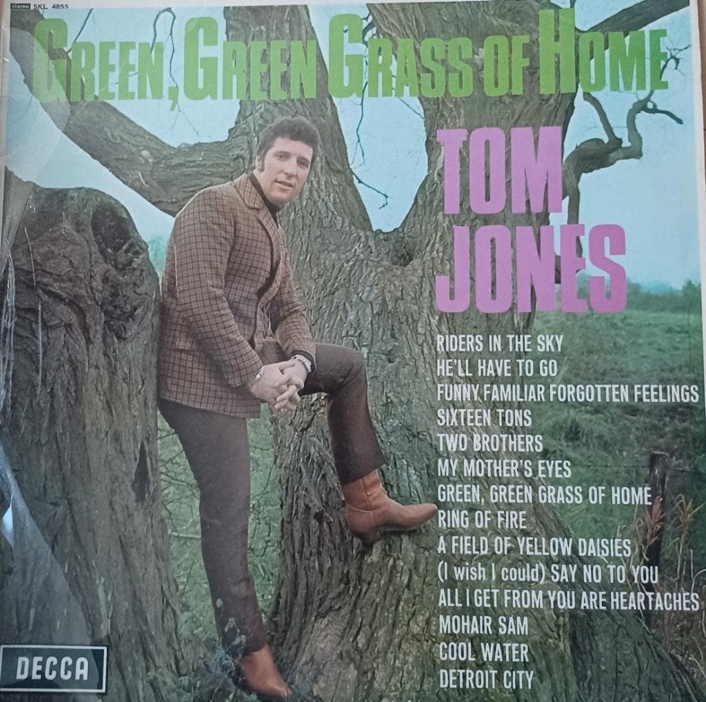 LP - Tom Jones - Green, Green Grass of Home (Decca SKL 4855), Ophalen of Verzenden, Gebruikt, 12 inch