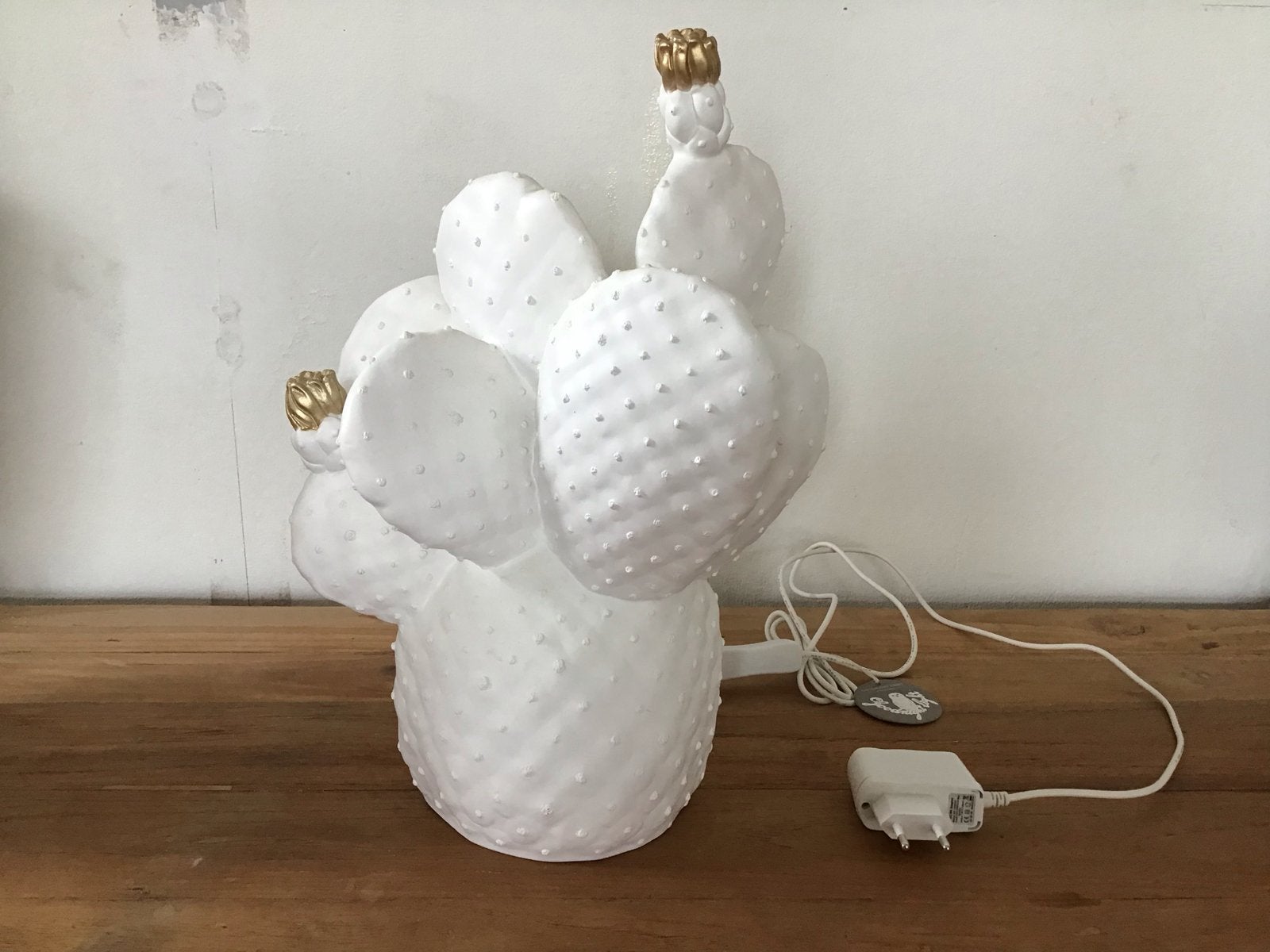 Goodnight Light cactuslamp wit - Nieuw!, Wit, Overige merken, Kunststof, Nieuw