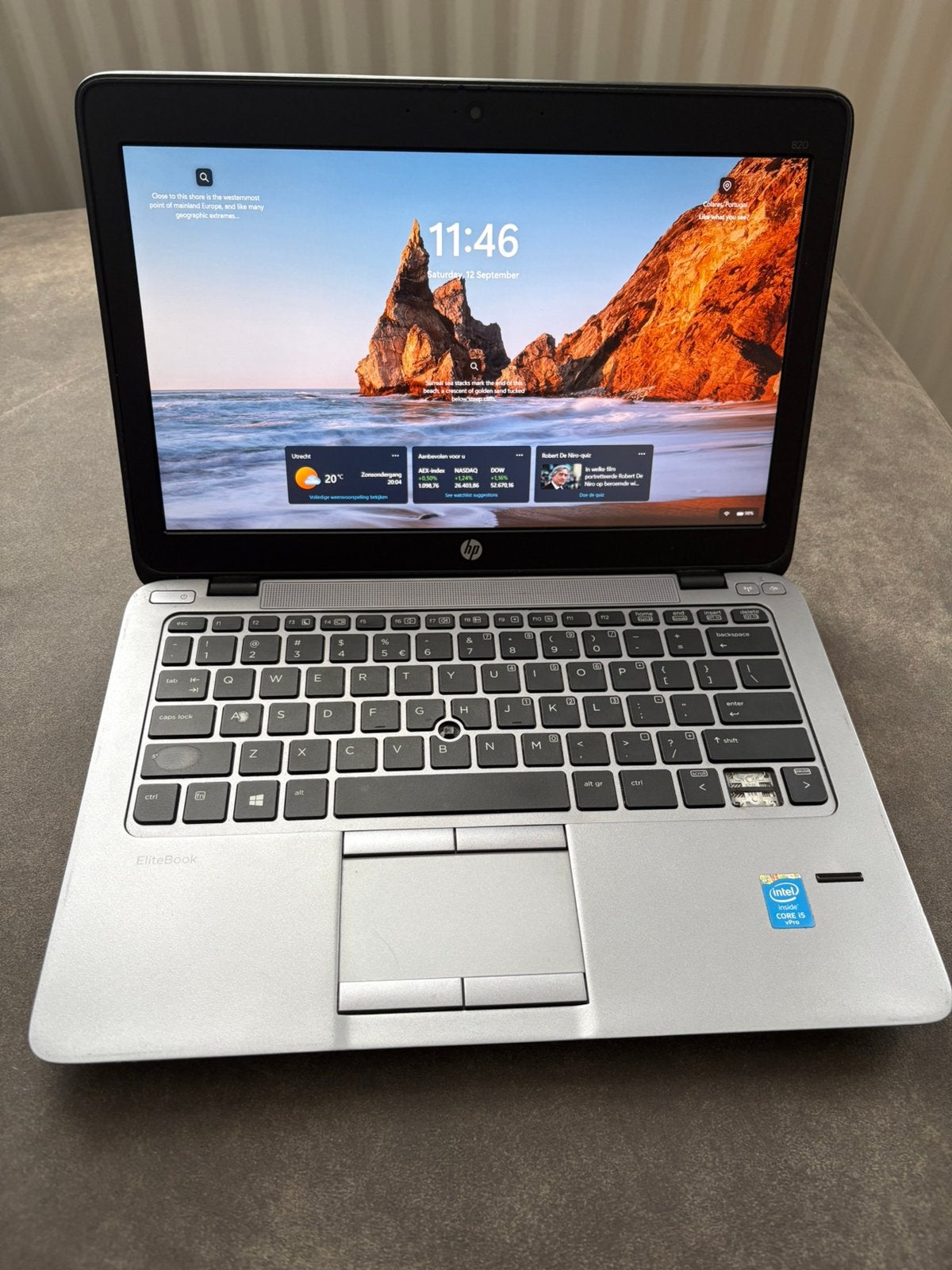 HP Elitebook 820 G2, Computers en Software, Ophalen, Gebruikt, 2 tot 3 Ghz, Qwerty