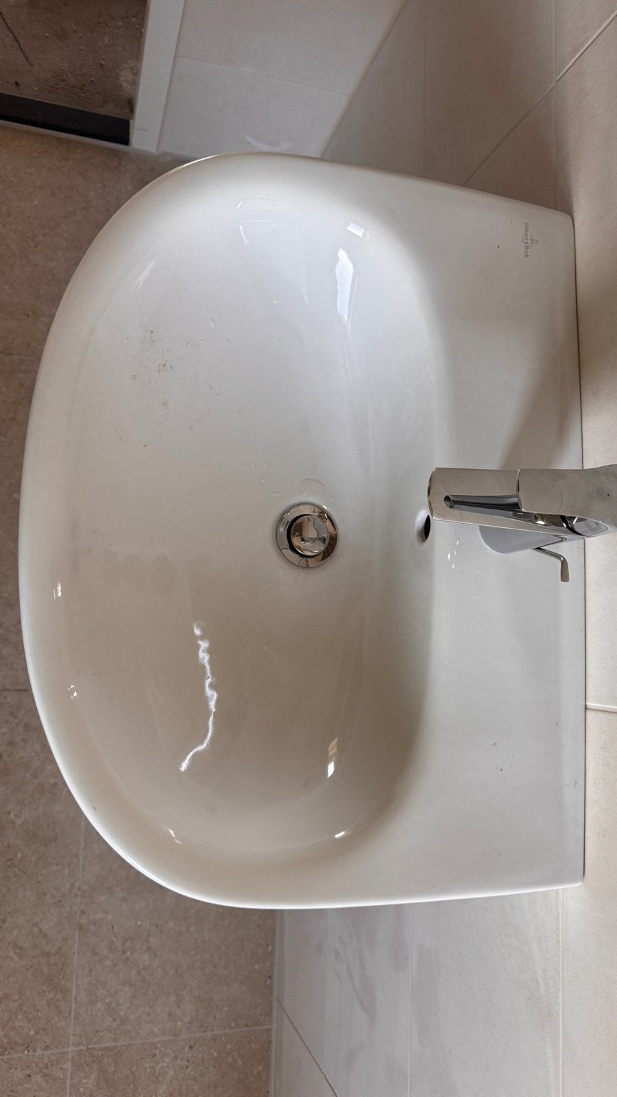 Villeroy en boch o’novo wastafel met grohe kraan, Ophalen of Verzenden, Zo goed als nieuw